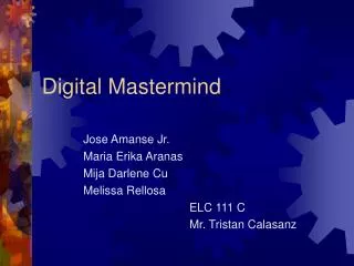 Digital Mastermind