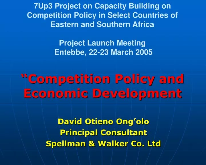 david otieno ong olo principal consultant spellman walker co ltd