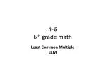 4-6 6 th grade math - slide 1