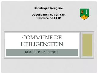 commune de heiligenstein