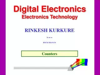 Digital Electronics Electronics Technology