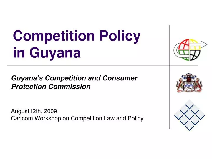 competition policy in guyana