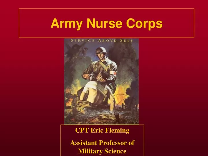 army nurse corps
