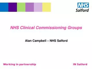 NHS Clinical Commissioning Groups