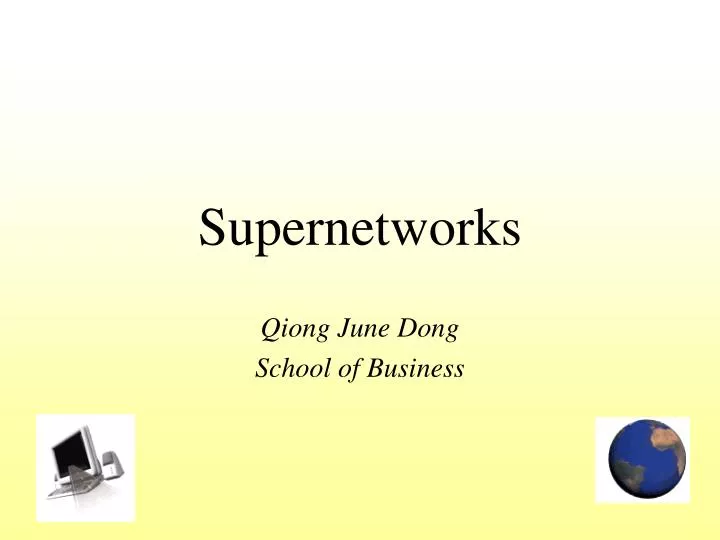 supernetworks