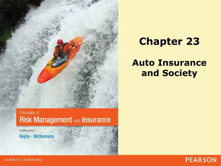 chapter 23 auto insurance and society