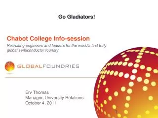Chabot College Info-session