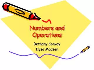 Numbers and Operations