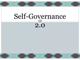 Self-Governance 2.0