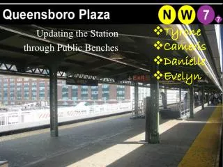 Updating the Station through Public Benches