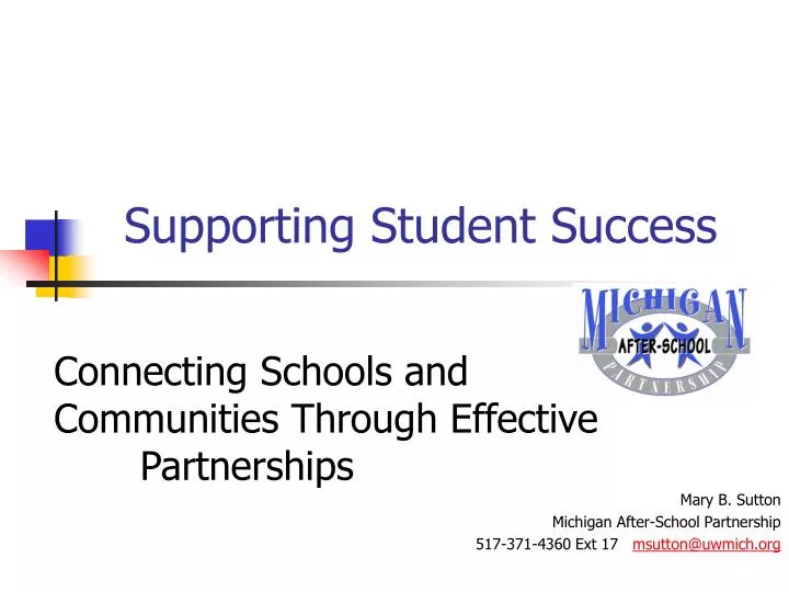 supporting student success