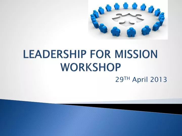 leadership for mission workshop