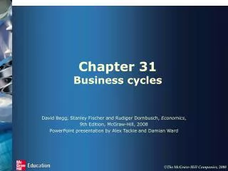 Chapter 31 Business cycles