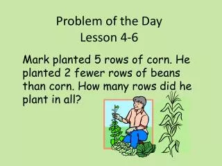 Problem of the Day Lesson 4-6