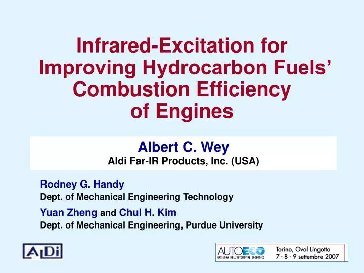 infrared excitation for improving hydrocarbon fuels combustion efficiency of engines