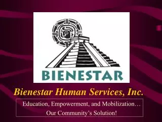 Bienestar Human Services, Inc.