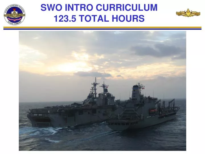 swo intro curriculum 123 5 total hours