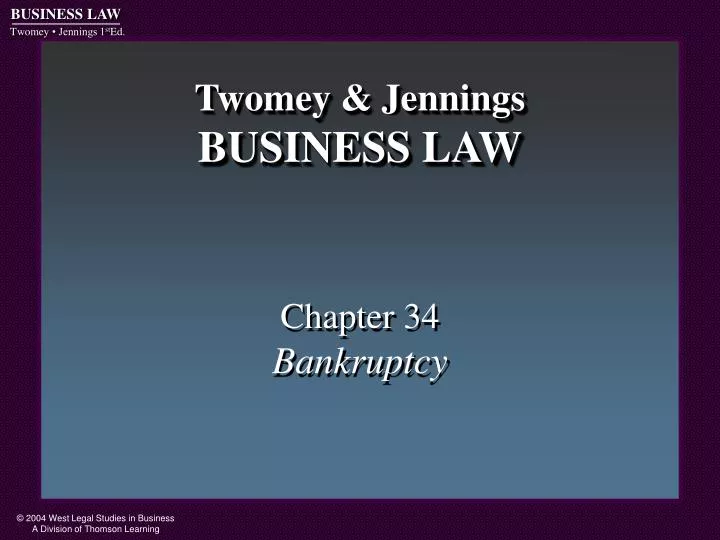 twomey jennings business law