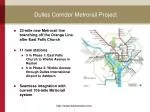 Dulles Corridor Metrorail Project - slide 1