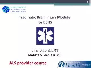Traumatic Brain Injury Module for DSHS
