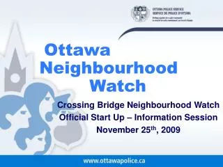 Ottawa Neighbourhood Watch