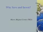 Why Save and Invest? - slide 1