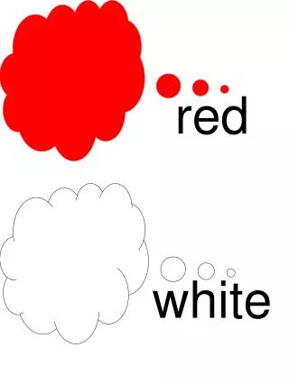red white white