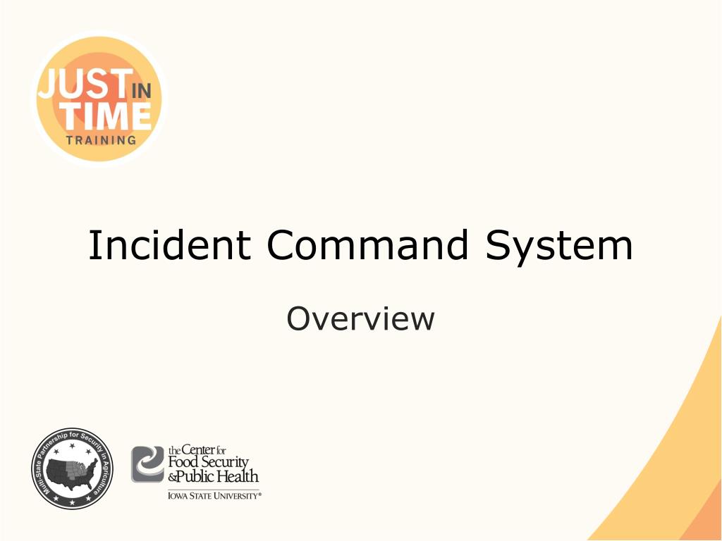 PPT - Incident Command System PowerPoint Presentation, free download ...