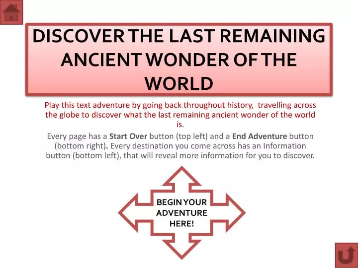 discover the last remaining ancient wonder of the world
