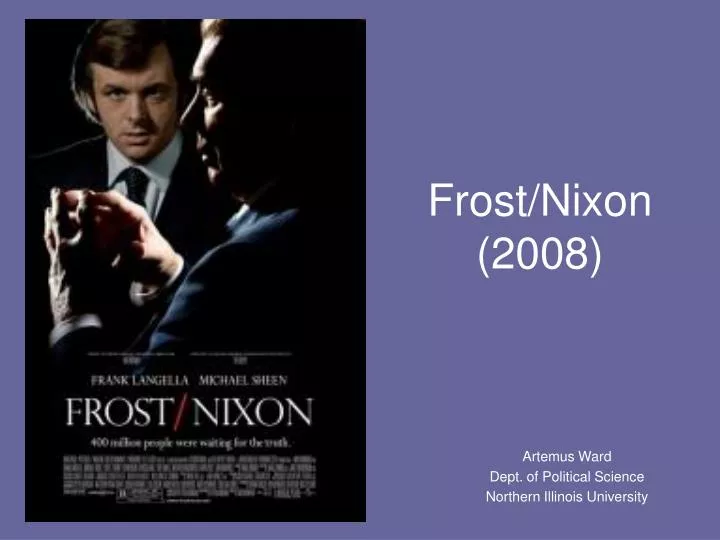frost nixon 2008