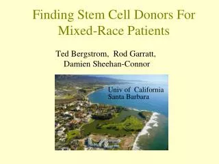 Finding Stem Cell Donors For Mixed-Race Patients
