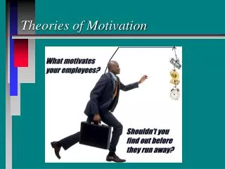 Theories of Motivation