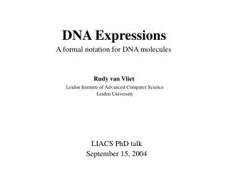 DNA Expressions
