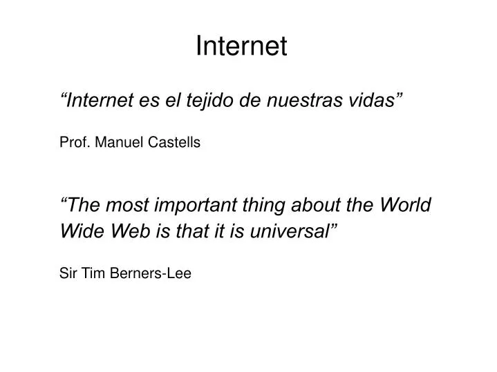 internet