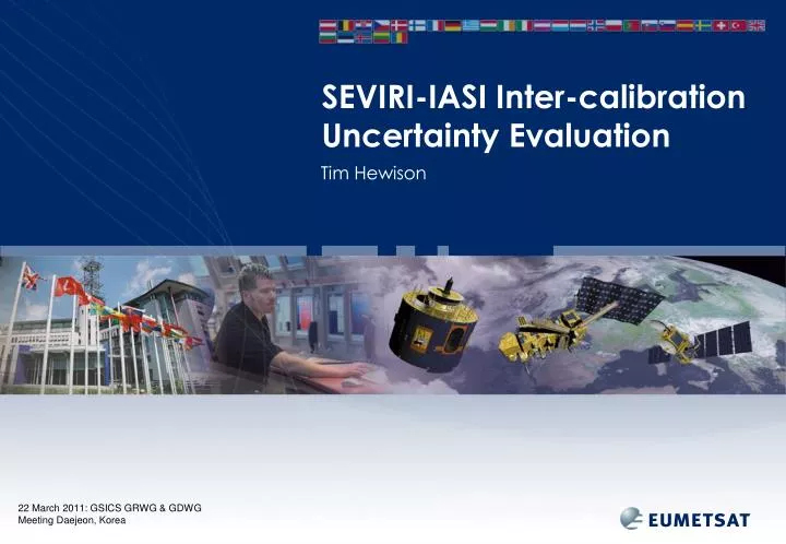 seviri iasi inter calibration uncertainty evaluation