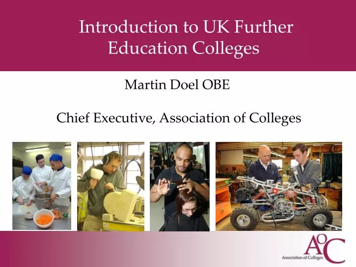 introduction to uk further education colleges