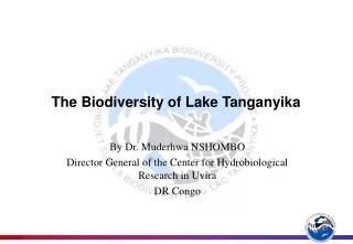 The Biodiversity of Lake Tanganyika