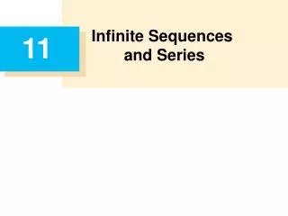 Infinite Sequences and Series