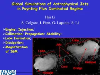 Global Simulations of Astrophysical Jets in Poynting Flux Dominated Regime