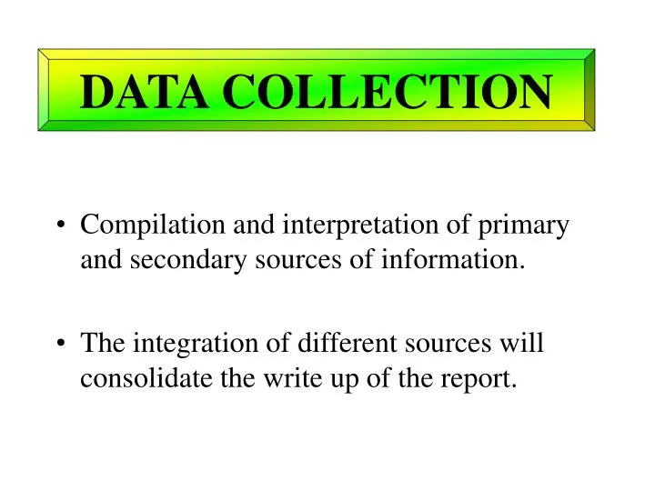 data collection