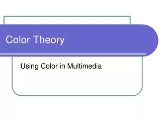 color theory