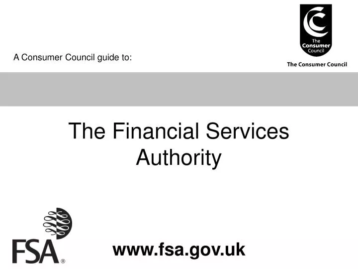 the financial services authority