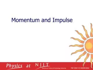 momentum and impulse