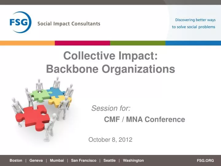 collective impact backbone organizations