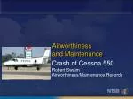 Airworthiness and Maintenance - slide 1