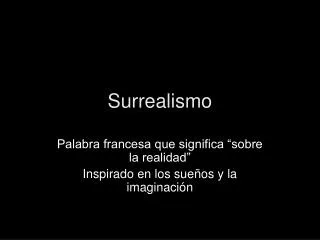 Surrealismo