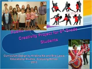 Puerto Rican and Mexican Dance and Creativity Project for 6 th Grade Students