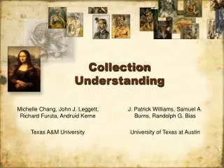 Collection Understanding