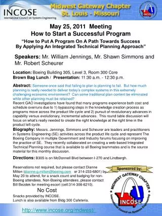 “How to Put A Program On A Path Towards Success