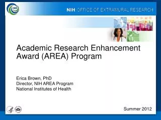 Academic Research Enhancement Award (AREA) Program
